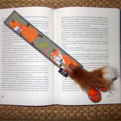 lis,lisek,zwierzę leśne,książka - Zakładki do książek - Akcesoria